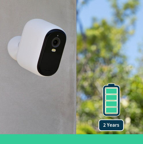 Arlo Essential 2K XL Outdoor Security Camera, 2-pack