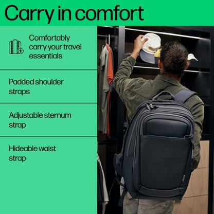 HP Travel Plus 30L 17-inch Laptop Backpack