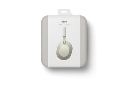 Sony WH-1000XM5 Noise Cancelling Wireless Headphones, 30 hours battery life, Overhead Bluetooth Headphones, Optimised for Alexa and Google Assistant, IOS and Android with Built-In Mic, in Silver