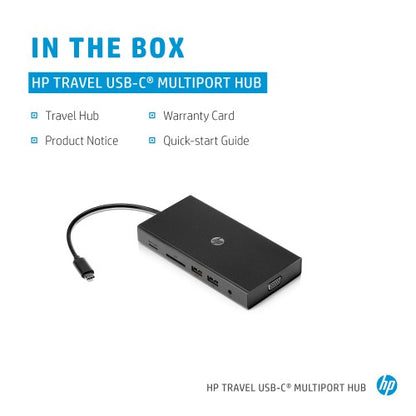 HP Travel USB-C Multi Port Hub