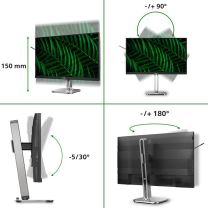 Philips 5000 series 27B2G5200/00 computer monitor 68.6 cm (27") 1920 x 1080 pixels Full HD LCD Anthracite