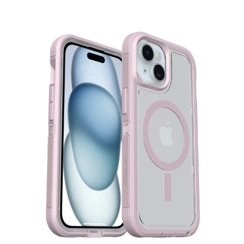 OtterBox Defender XT Clear for MagSafe Series for Apple iPhone 16e/15/14/13, Mountain Frost