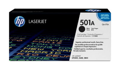 HP 501A toner cartridge 1 pc(s) Original Black