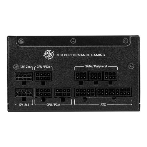 MSI MPG A1000GS PCIE5 power supply unit 1000 W 24-pin ATX ATX Black