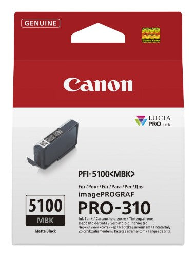 Canon 6951C001/PFI-5100MBK Ink cartridge black matt 1679 Photos for Canon IPF PRO-310