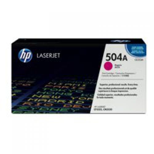 HP CE253A/504A Toner cartridge magenta, 7K pages ISO/IEC 19798 for HP CLJ CP 3525