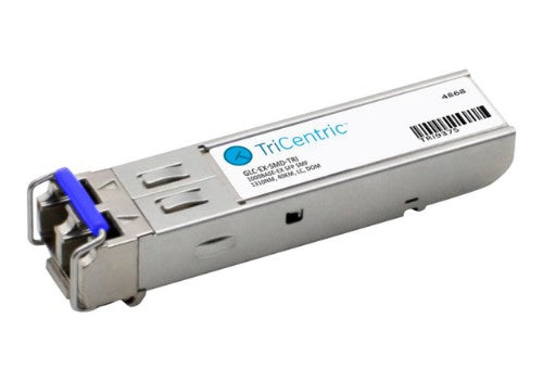 Cisco 1000BASE-EX SFP Module for Gigabit Ethernet Deployments, Hot Swappable, 5-Year Standard Warranty (GLC-EX-SMD=)
