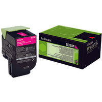 Lexmark 80C20M0/802M Toner-kit magenta return program, 1K pages ISO/IEC 19798 for Lexmark CX 310/410/510