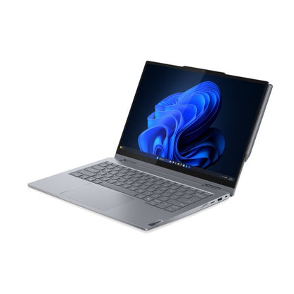 Lenovo ThinkBook 14 2-in-1 G5 IAU Intel Core Ultra 7 255U Hybrid (2-in-1) 35.6 cm (14") Touchscreen WUXGA 16 GB DDR5-SDRAM 512 GB SSD Wi-Fi 6E (802.11ax) Windows 11 Pro English Grey