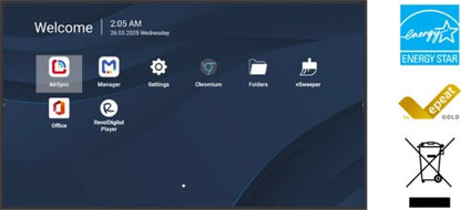 Viewsonic 98" 4K Professional Commercial Display with ProAV Integration