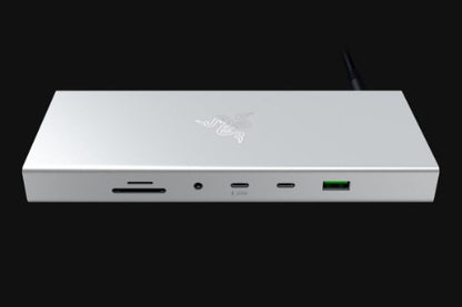 Razer RC21-02280200-R3W1 laptop dock/port replicator Wired USB 3.2 Gen 1 (3.1 Gen 1) Type-C White
