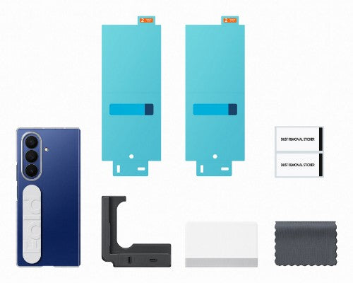 Samsung EF-QF966CTEGWW mobile phone case 17.4 cm (6.85") Cover Transparent