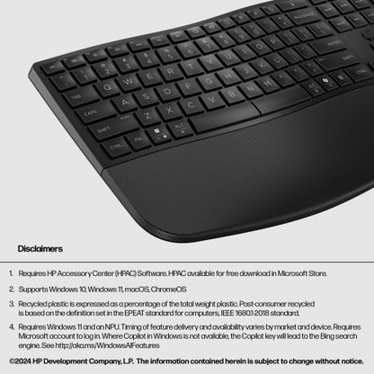 HP 680 Comfort Dual-Mode Keyboard