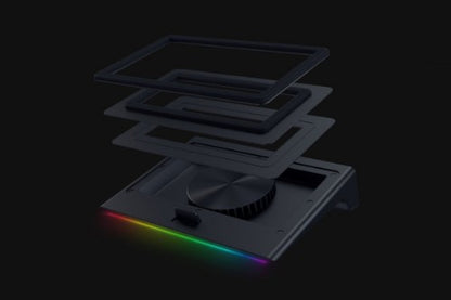 Razer RC21-02300100-R3GW laptop cooling pad 45.7 cm (18") Black