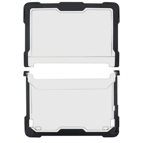 Techair TACHS006 Protective Hard Shell case for Lenovo 100e/100w/300e/300w 4th Gen Chromebook, 11.6 black/clear