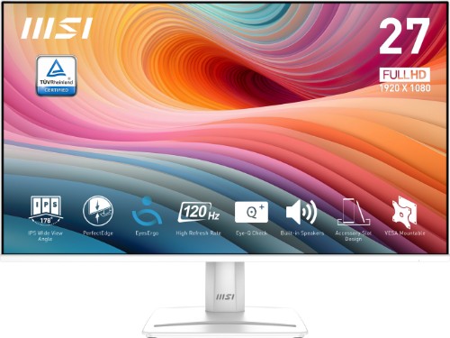 MSI Pro MP275W E2 computer monitor 68.6 cm (27") 1920 x 1080 pixels Full HD LED White