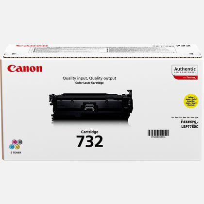 Canon 6260B011/732Y Toner cartridge yellow Project, 6.4K pages ISO/IEC 19798 for Canon LBP-5480/7780
