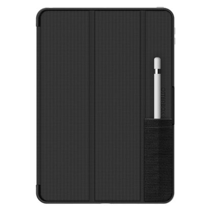 OtterBox Symmetry Folio Case for iPad 7th/8th/9th gen, Shockproof, Drop proof, Slim Protective Folio Case, Tested to Military Standard, Black, No Retail Packaging