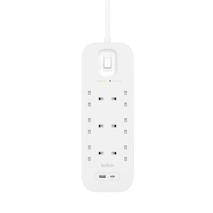 Belkin Connect White 6 AC outlet(s) 2 m