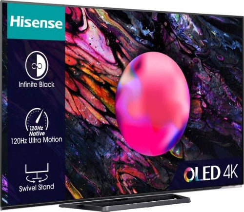 Hisense 65A85NTUK TV 165.1 cm (65") 4K Ultra HD Smart TV Wi-Fi Black, Grey 150 cd/m²