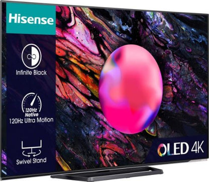 Hisense 65A85NTUK TV 165.1 cm (65") 4K Ultra HD Smart TV Wi-Fi Black, Grey 150 cd/m²