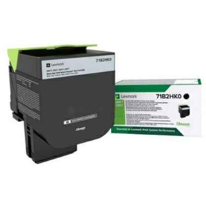 Lexmark 71B2HK0 Toner-kit black return program, 6K pages ISO/IEC 19752 for Lexmark CS 417/517