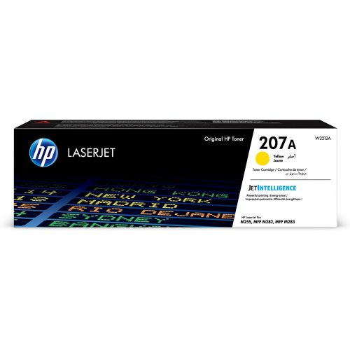 HP W2212A/207A Toner cartridge yellow, 1.25K pages ISO/IEC 19752 for HP M 283