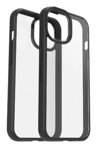 OtterBox React Series for iPhone 15, Black Crystal