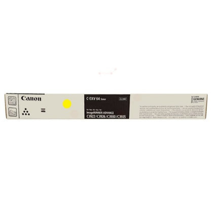 Canon 5756C002/C-EXV64 Toner yellow, 25.5K pages ISO/IEC 19752 for Canon IR-ADV C 3900