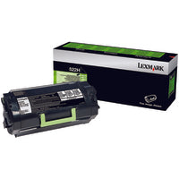 Lexmark 52D2H00/522H Toner-kit black return program, 25K pages ISO/IEC 19752 for Lexmark MS 810/811