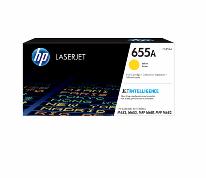 HP CF452A/655A Toner cartridge yellow, 10.5K pages ISO/IEC 19752 for HP LaserJet M 652/681