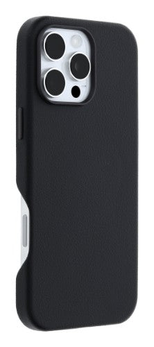 OtterBox Symmetry Series Cactus Leather for MagSafe for iPhone 16 Pro Max, Noir Ash