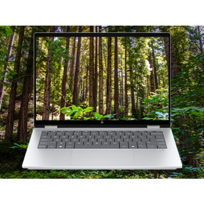 HP OmniBook 7 AI 14-fr0005na Intel Core Ultra 5 225U Laptop 35.6 cm (14") 2K 16 GB LPDDR5-SDRAM 512 GB SSD Wi-Fi 7 (802.11be) Windows 11 Home AI PC Silver