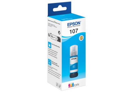 Epson C13T09B240/107 Ink cartridge cyan, 7.2K pages 70ml for Epson ET-18100