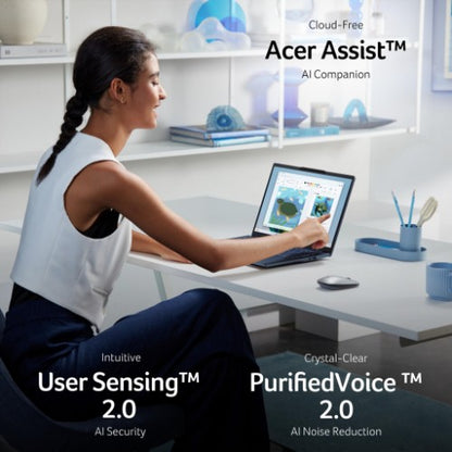 Acer Swift 14 AI Copilot+ PC (SF14-51) - Intel Core Ultra 7 CPU, 16GB, 1TB, 14" 2.8K OLED display, Windows 11