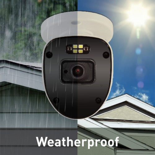 Swann AdvancedX™ 5MP Wired NVR Security System with 24/7 Recording - 4 Bullet Camera Kit