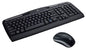 Logitech Wireless Combo MK330 keyboard Mouse included Office USB QWERTZ German Black