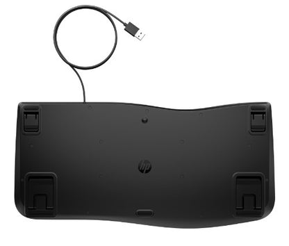 HP 485 CFT WD KBD keyboard Office USB Black