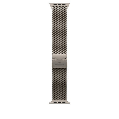 Apple 49mm Natural Titanium Milanese Loop - Small