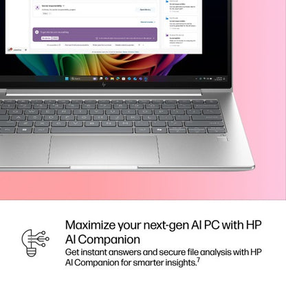 HP EliteBook 6 G1q 14 inch Notebook Next Gen AI PC Wolf Pro Security Edition Copilot+ PC Qualcomm Snapdragon X1P-42-100 Laptop 35.6 cm (14") WUXGA 64 GB LPDDR5x-SDRAM 1 TB SSD Wi-Fi 7 (802.11be) Windows 11 Pro Silver