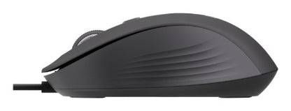Logitech Signature Wired M520 for Business mouse Office Ambidextrous USB Type-C Optical 4000 DPI