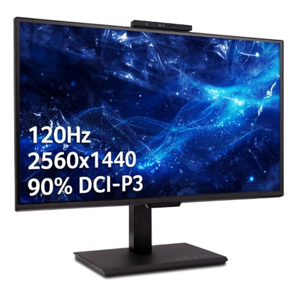 Acer B8 Vero B278UG 27" QHD Monitor computer monitor 68.6 cm (27") 2560 x 1440 pixels Wide Quad HD LED Black