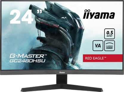 iiyama G-MASTER GC2480HSU-B1 computer monitor 59.9 cm (23.6") 1920 x 1080 pixels Full HD LED Black