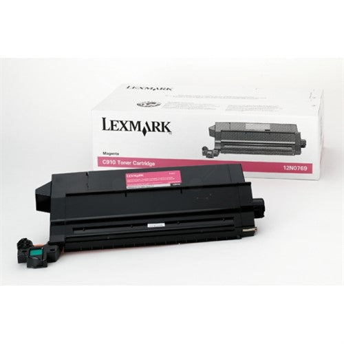 Lexmark 12N0769 Toner-kit magenta, 14K pages/5% for Lexmark C 910