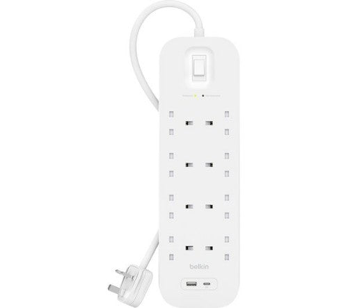 Belkin Connect White 8 AC outlet(s) 2 m