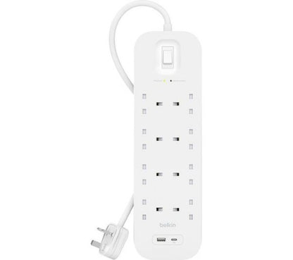 Belkin Connect White 8 AC outlet(s) 2 m