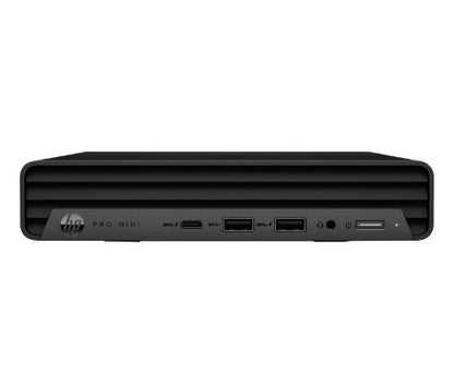 HP Pro Mini 400 G9 Intel® Core™ i3 i3-13100T 8 GB DDR4-SDRAM 512 GB SSD Windows 11 Pro Mini PC Black