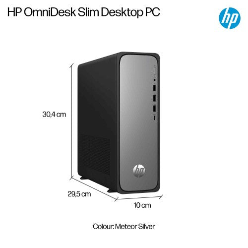 HP OmniDesk Slim S03-0006na Intel® Core™ i7 i7-14700 16 GB DDR5-SDRAM 1 TB SSD Windows 11 Home Tower PC Silver
