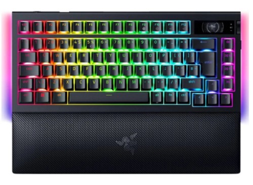 Razer BlackWidow V4 Pro keyboard Gaming USB + RF Wireless + Bluetooth QWERTY US International Black