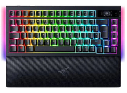 Razer BlackWidow V4 Pro keyboard Gaming USB + RF Wireless + Bluetooth QWERTY US International Black
